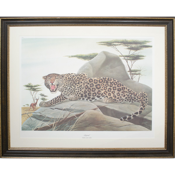 Pair of Lithographs by Wildlife 160bd4