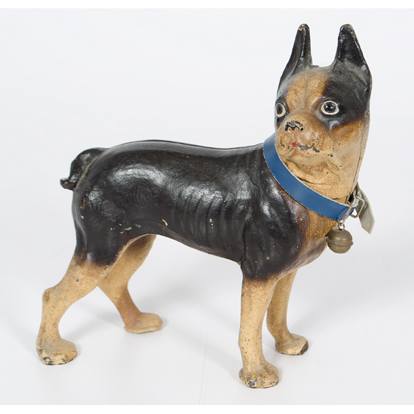 Cast Iron Bulldog Doorstop a painted 160c6d