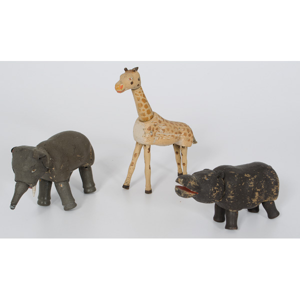 Schoenhut Elephant Hippo and Giraffe 160c7d