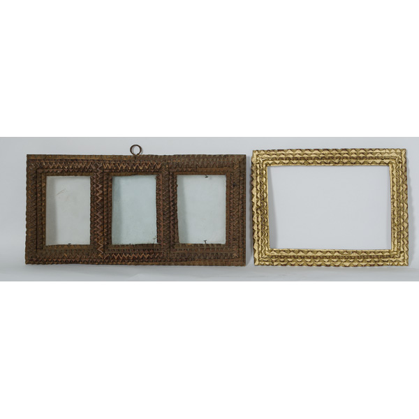 Tramp Art Frames Four tramp art 160c9a