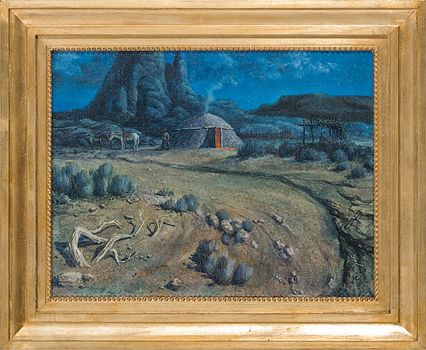 Western Nocturne Signed Cody Oil