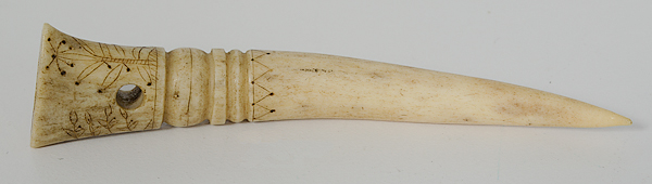 Scrimshaw Toothpick and Horn Fid 160cc7