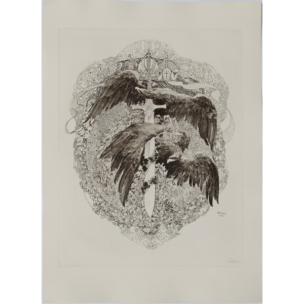 Fine Portfolio of Etchings by Amadeus 160d32