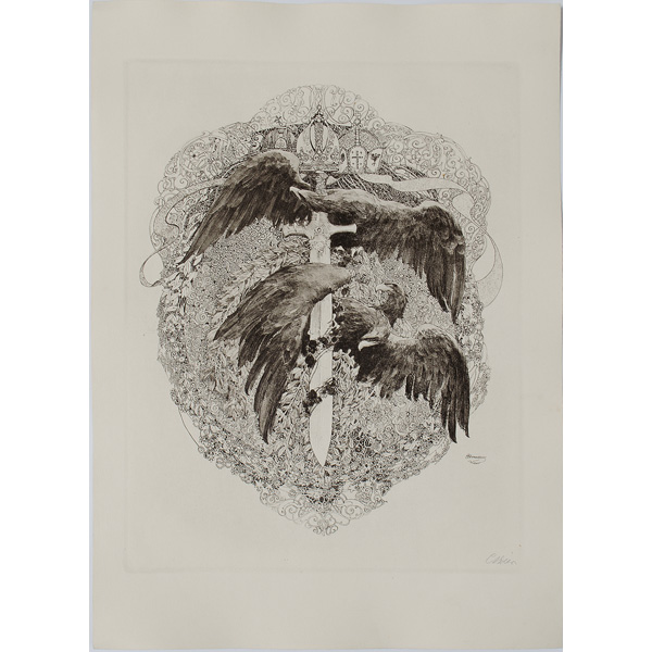 Fine Portfolio of Etchings by Amadeus