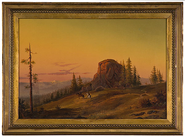 Rare and Early California Painting by