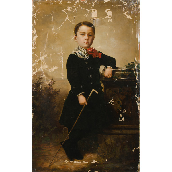 Silas Martin (American 1841-1906) Portrait
