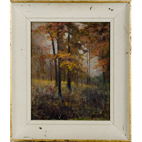 Autumnal Landscape Oil on Canvas 160da8