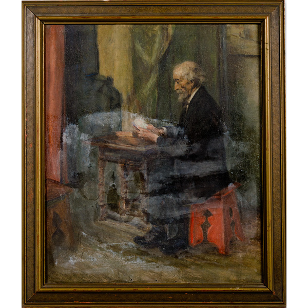 Interior Scene Portrait of a Man