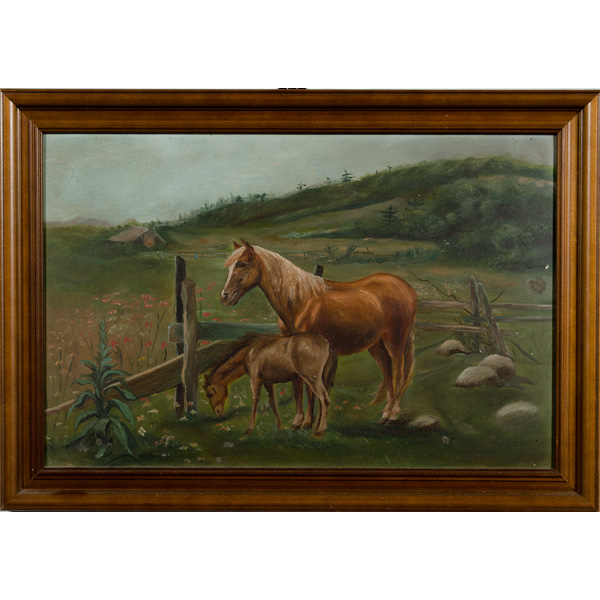 American School Portrait of Horses 160db1