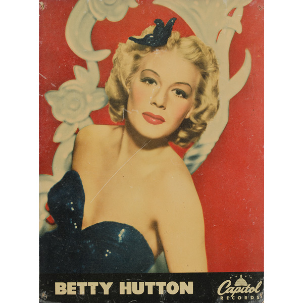 Betty Hutton Capital Records Ad Cover