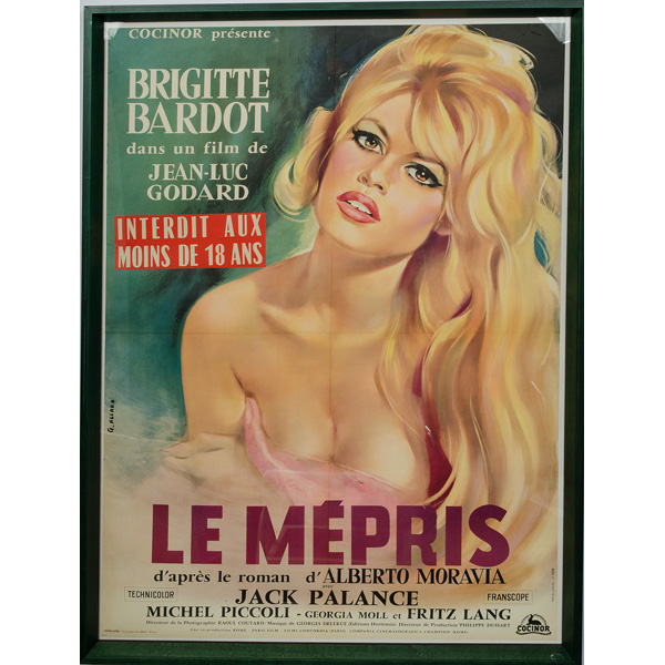 Brigitte Bardot in Godards Le Mepris