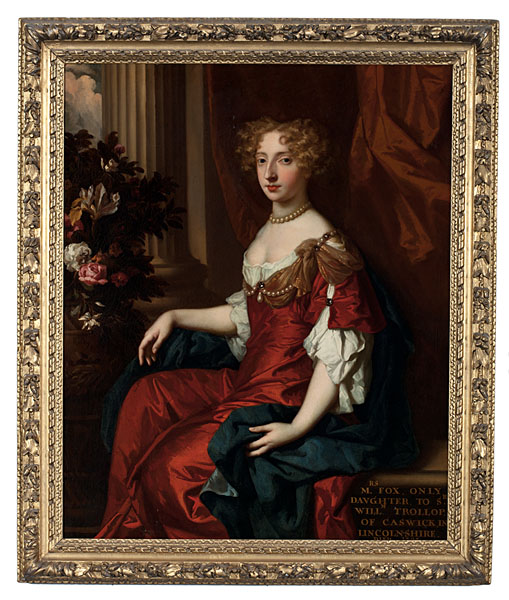 Portrait of Mrs Fox School of 160e27