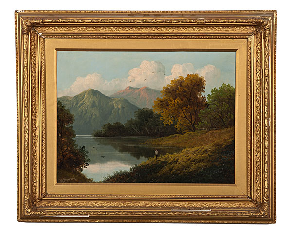 Pair of Landscapes by William Howard