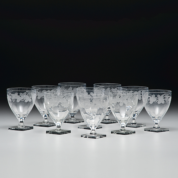 William Yeoward Crystal Water Goblets 160e30