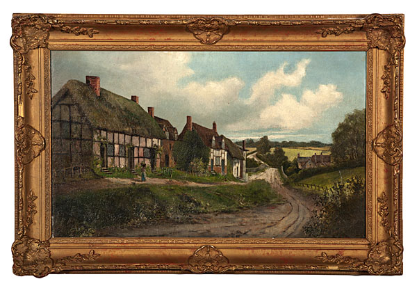 Wixford Village by Johan Acton Butt