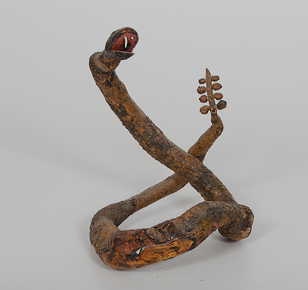 Folk Art Wood Snake by Emerson Lewis