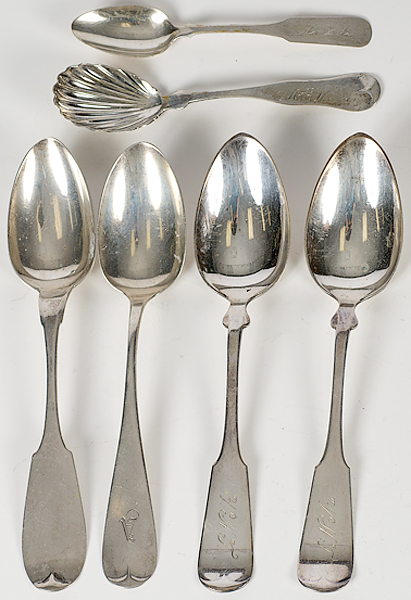 Coin Silver Spoons American an 160ff4