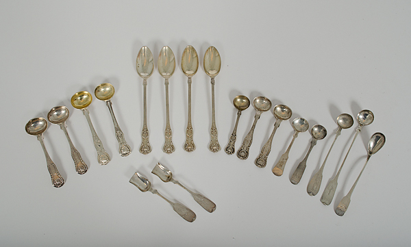 Sterling Sugar Spoons An assembled