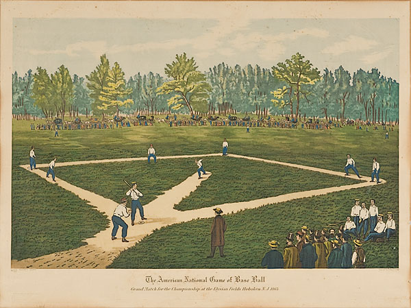 Baseball Game by Sidney Lucas Colored 161058