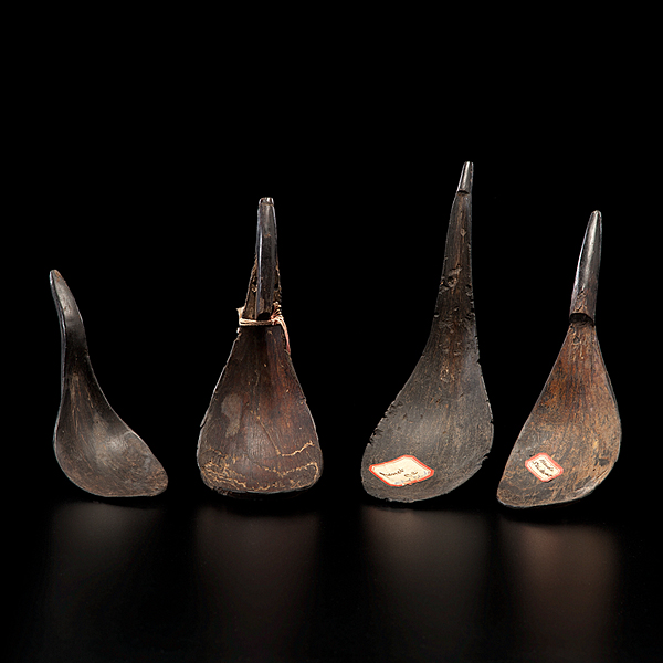 Haida Mountain Goat Horn Spoons