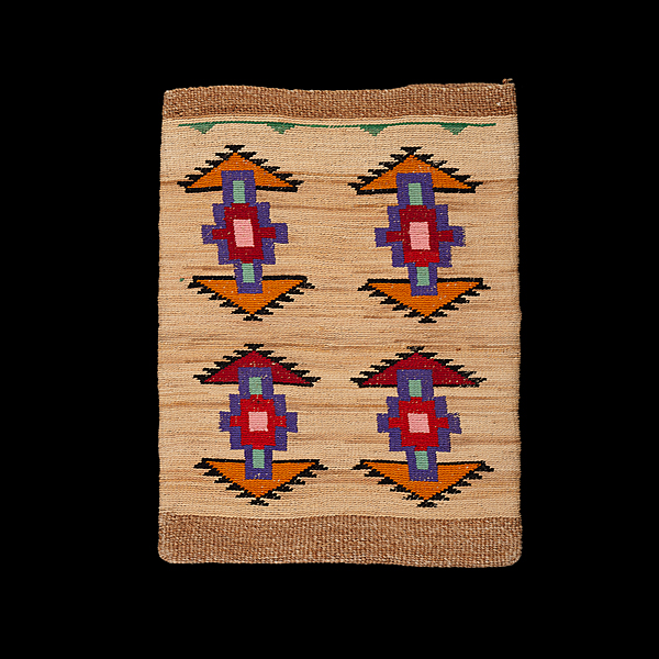 Nez Perce Cornhusk Bag decorated