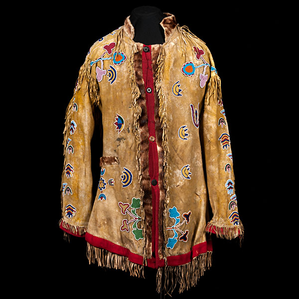 Crow Beaded Hide Scout Jacket thread 1610a7