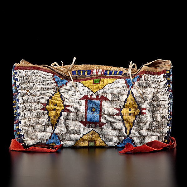 Sioux Child's Beaded Possible Bag