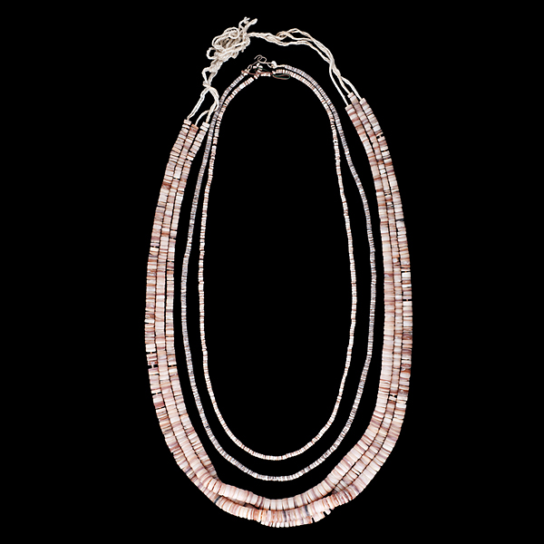 Santo Domingo Heishi Necklaces 161105