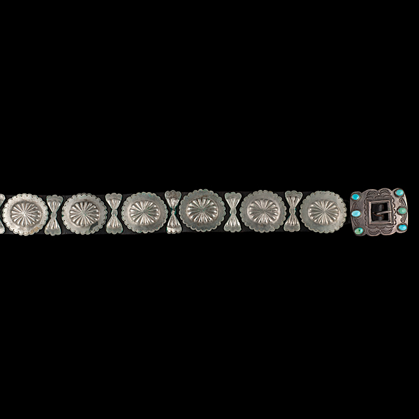 Navajo Concha Belt Collected by 16111f