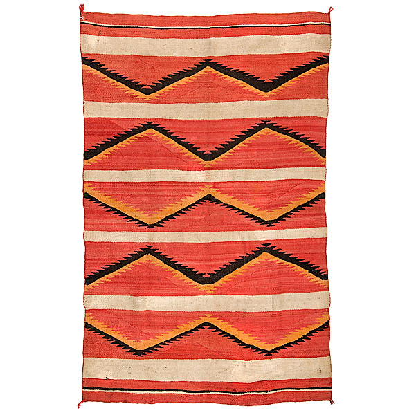 Navajo Transitional Weaving woven 161158