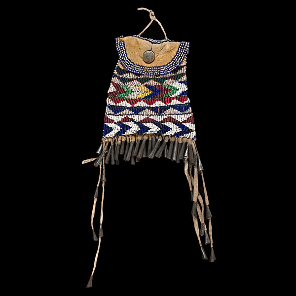 Apache Beaded Hide Strike-a-Light