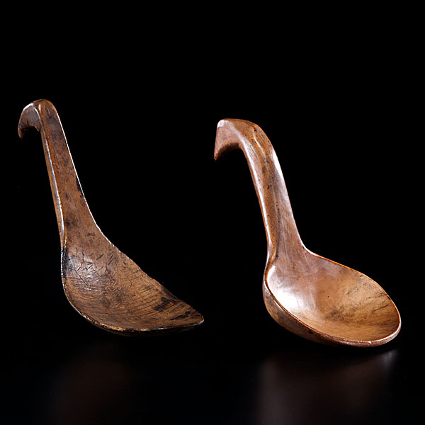 Northeastern Figural Ladles lot 16117a