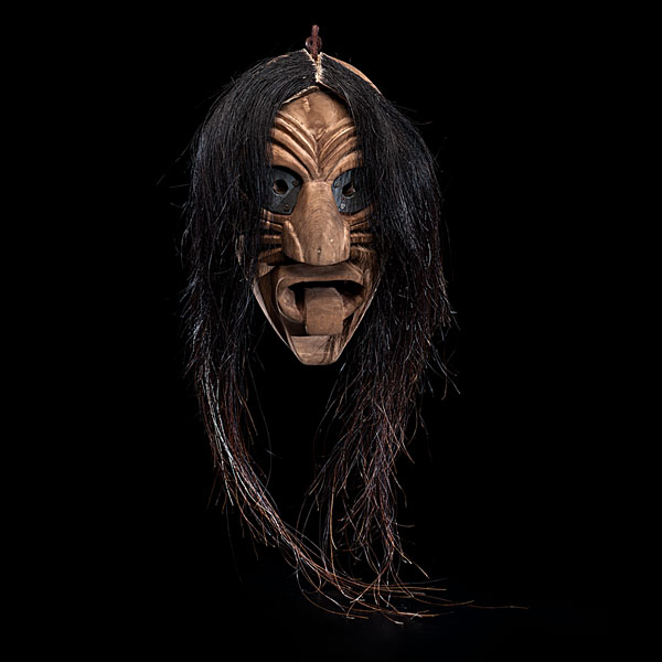 Onondaga Carved Mask eccentric