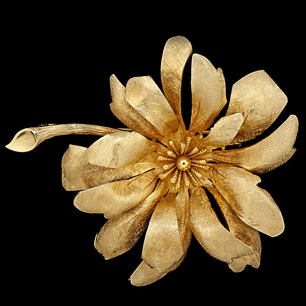 Tiffany Blossoming Flower Brooch