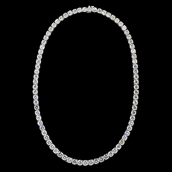 42 38cts Diamond Necklace An 18K 1611e4