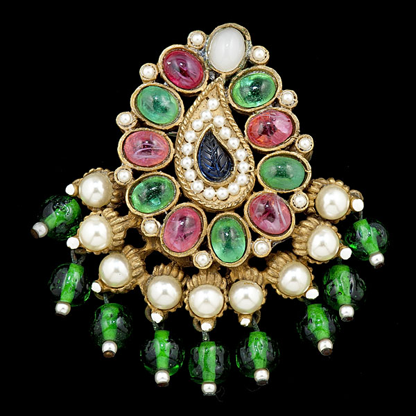 Kenneth Jay Lane Vintage Brooch 16123e