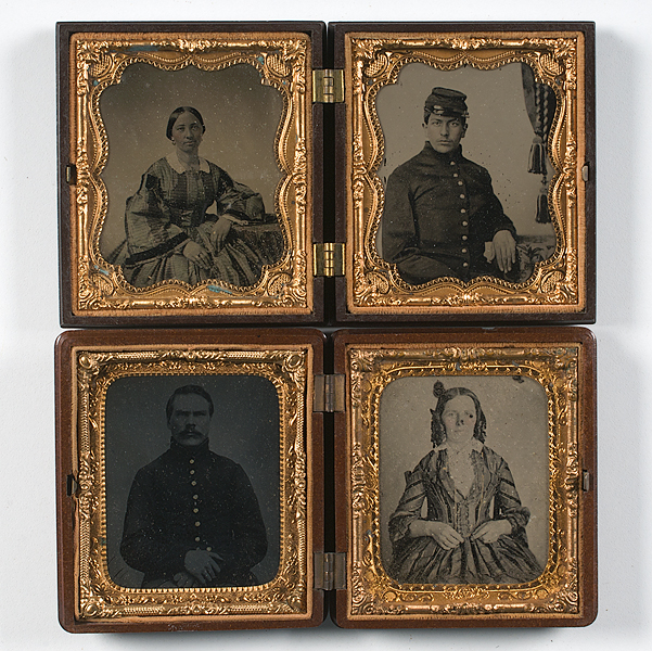 Civil War Cased Images of Soldiers &