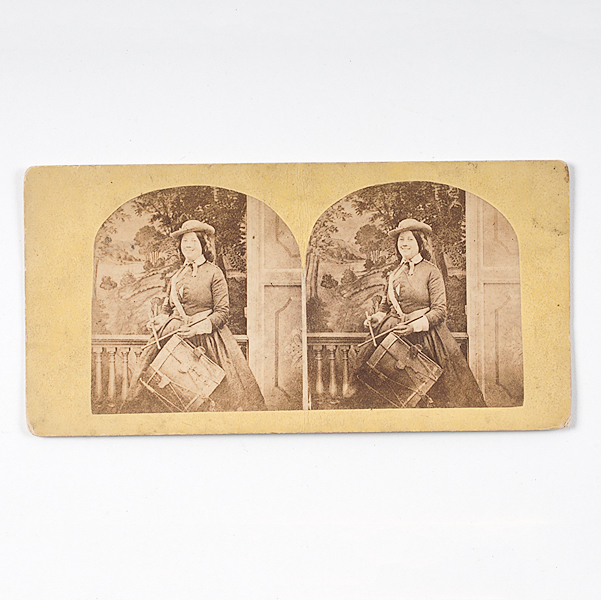 Stereoview of a Civil War Daughter
