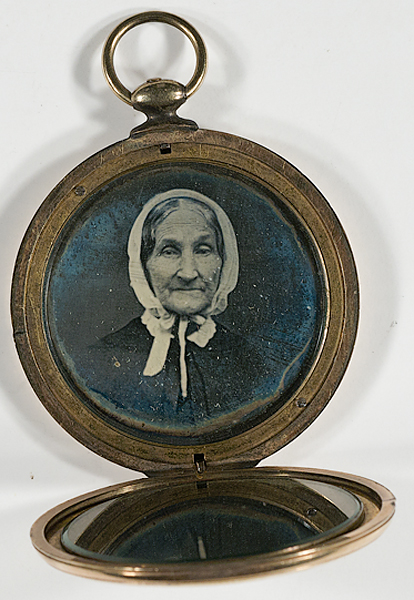 Daguerreian Locket Featuring Portrait