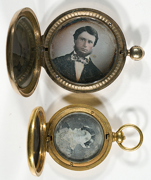 Daguerreian Lockets Including Double Sided 1612c7