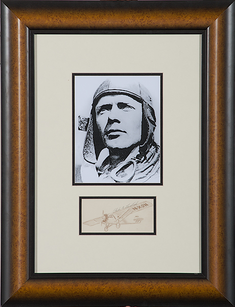 Charles Lindbergh Signed Photograph