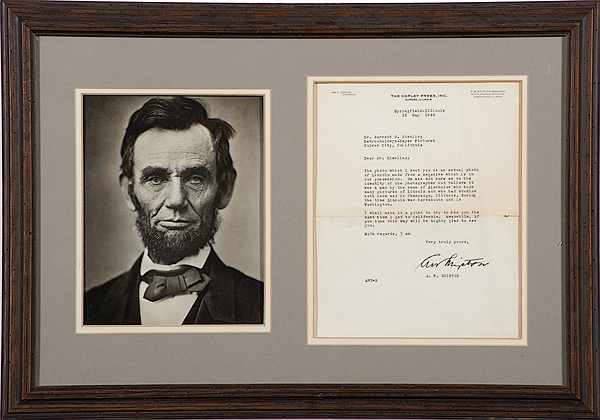 Abraham Lincoln Photograph Plus