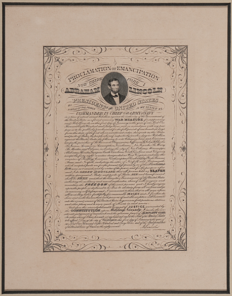 Emancipation Proclamation Print 16133a