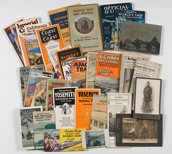 Early to Mid-20th Century Travel Brochures