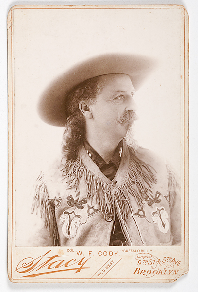 Buffalo Bill Cabinet Card by Stacy Early