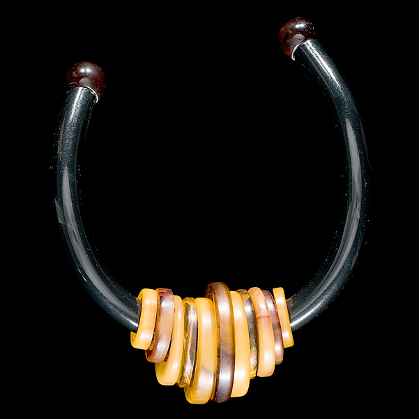 Butterscotch Bakelite Collar A Butterscotch and 16143d