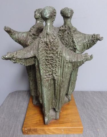 Modernist Patinated Plaster Sculpture  161490