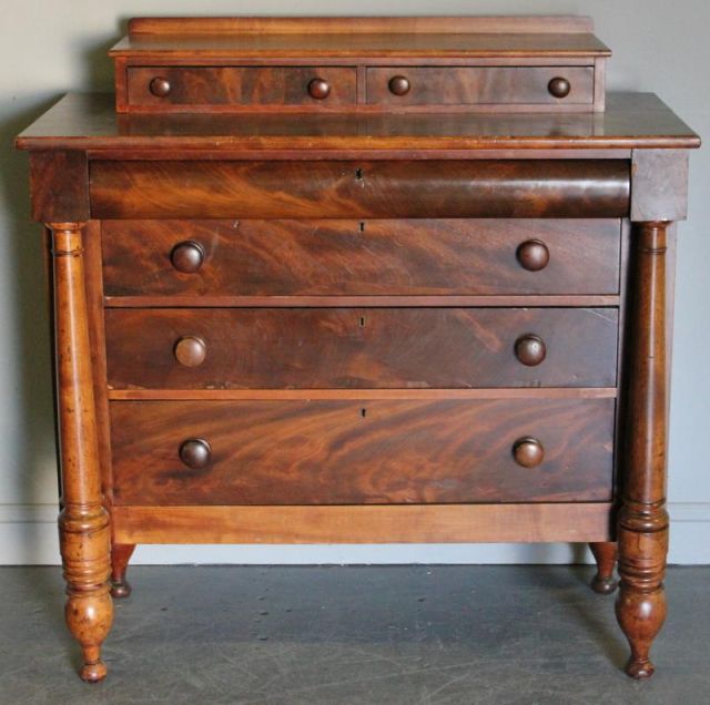 Empire Mahogany Chest of Drawers From 1614bd