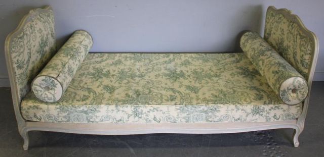 Louis XV Style Painted Upholstered 1614e3