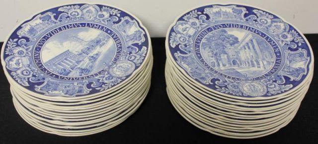 31 Wedgwood Plates Commemorating